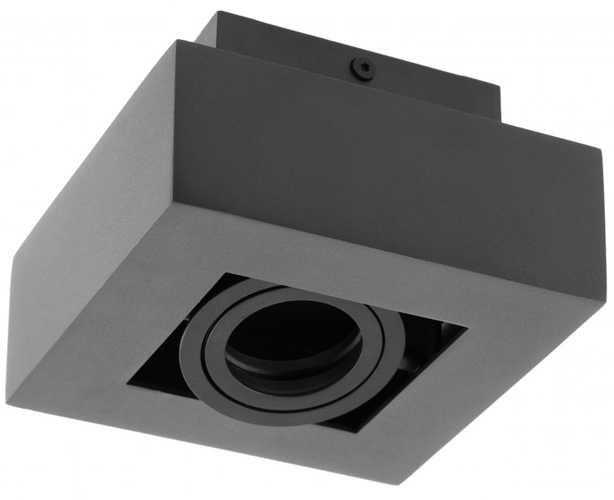 GTV Aster lampă încorporată 1x50 W negru OS-AS1GU10-10
