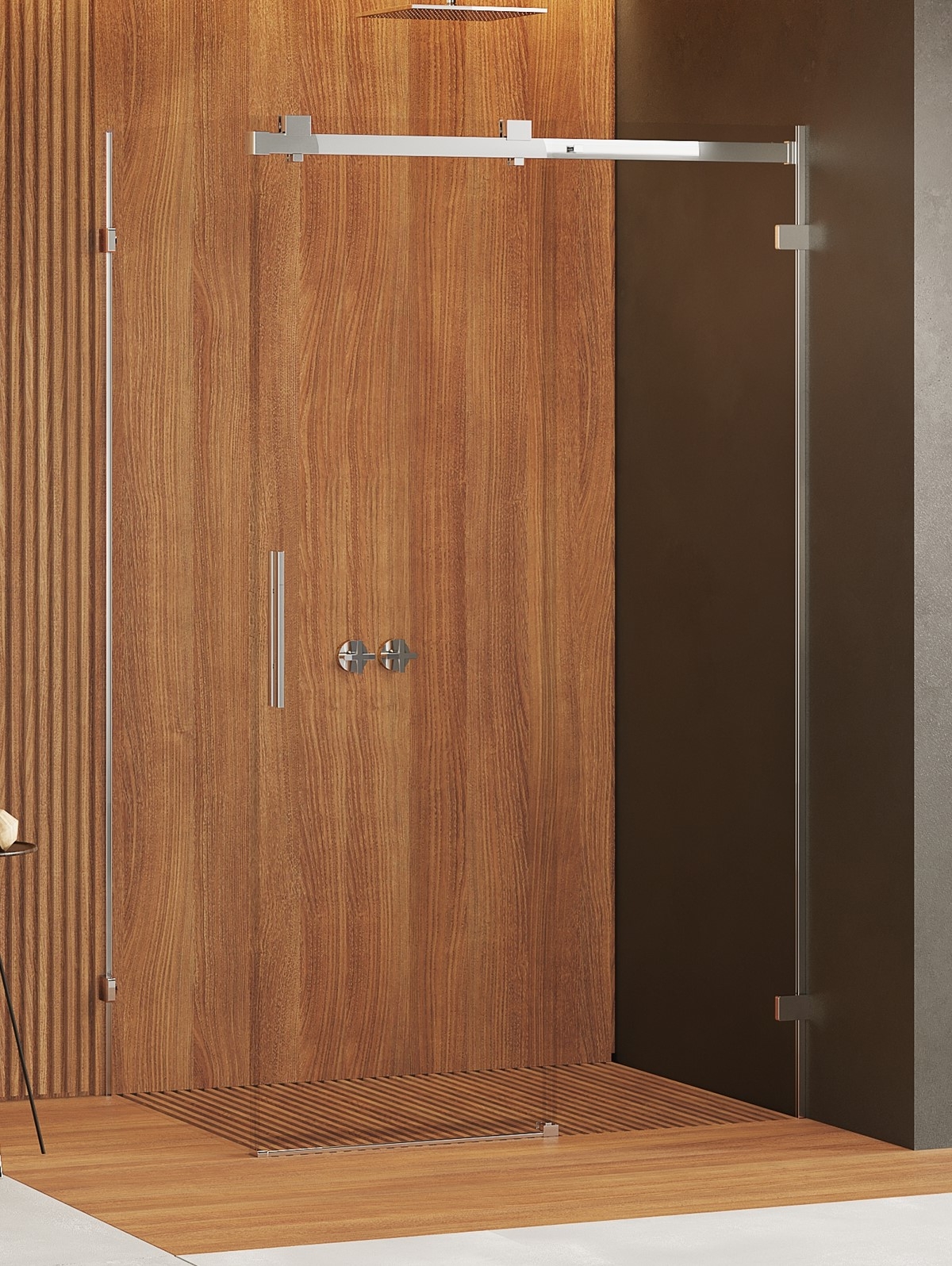 New Trendy Softi X cabină de duș 110x100 cm dreptunghiular crom luciu/sticlă transparentă EXK-5278