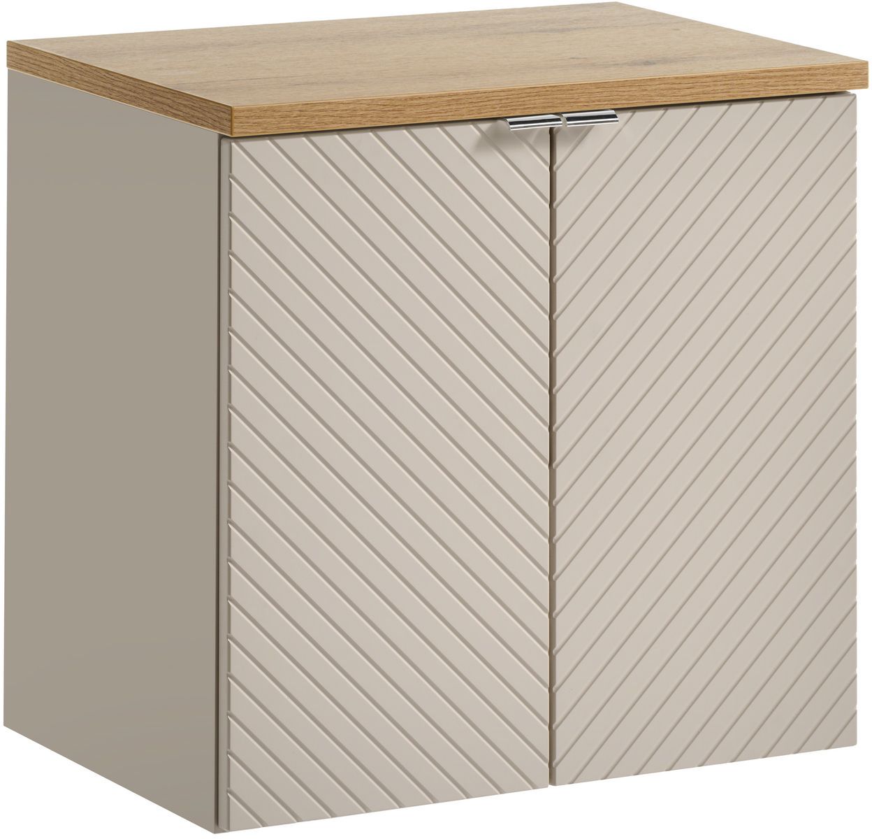 Set dulap Comad Viva Cashmere VIVA CASHMERE 82-60-2D, blat Comad Nova Oak NOVA OAK A 89-60