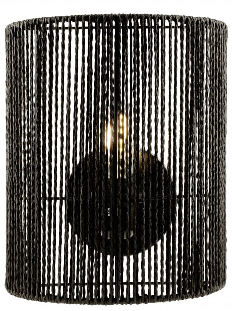 GTV Foresto lampă de perete 1x40 W negru OS-FORES3-10-DEC