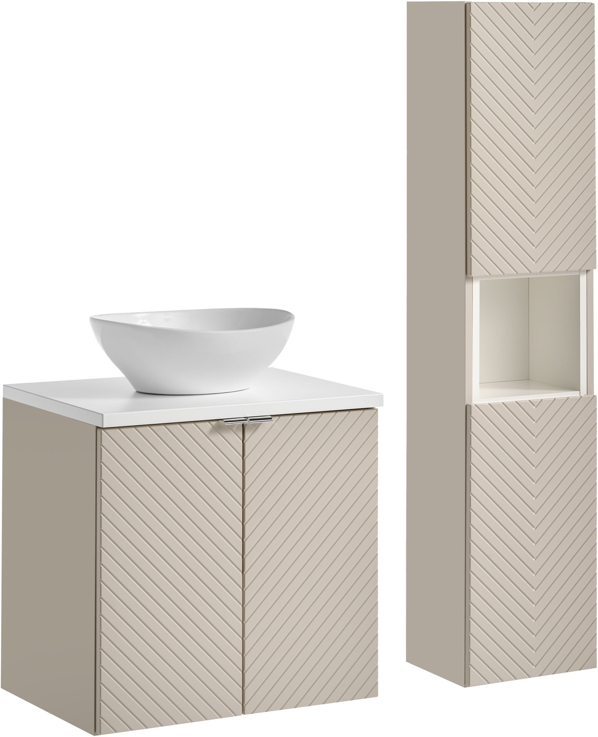 Set dulap Comad Viva Cashmere VIVA CASHMERE 82-60-2D, dulap Comad Viva Cashmere VIVA CASHMERE 80-03-2D, NOVA WHITE 89-60, UN-LOLA-GW