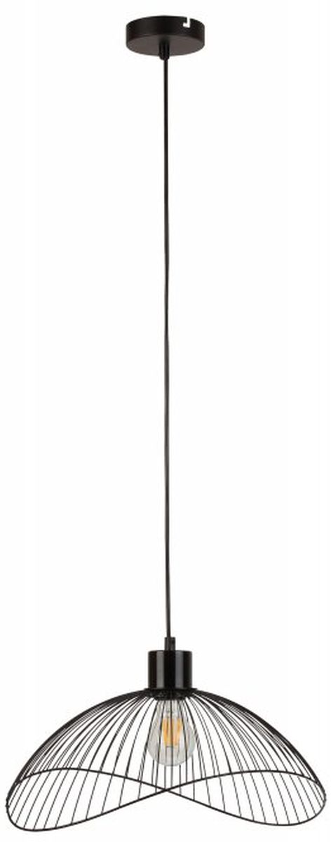 GTV Reto lampă suspendată 1x40 W negru OS-RETO2-10-DEC