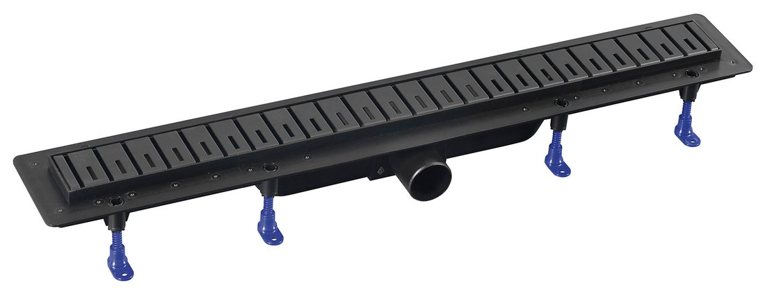 Polysan Klaver rigolă liniară 81 cm negru 73731B