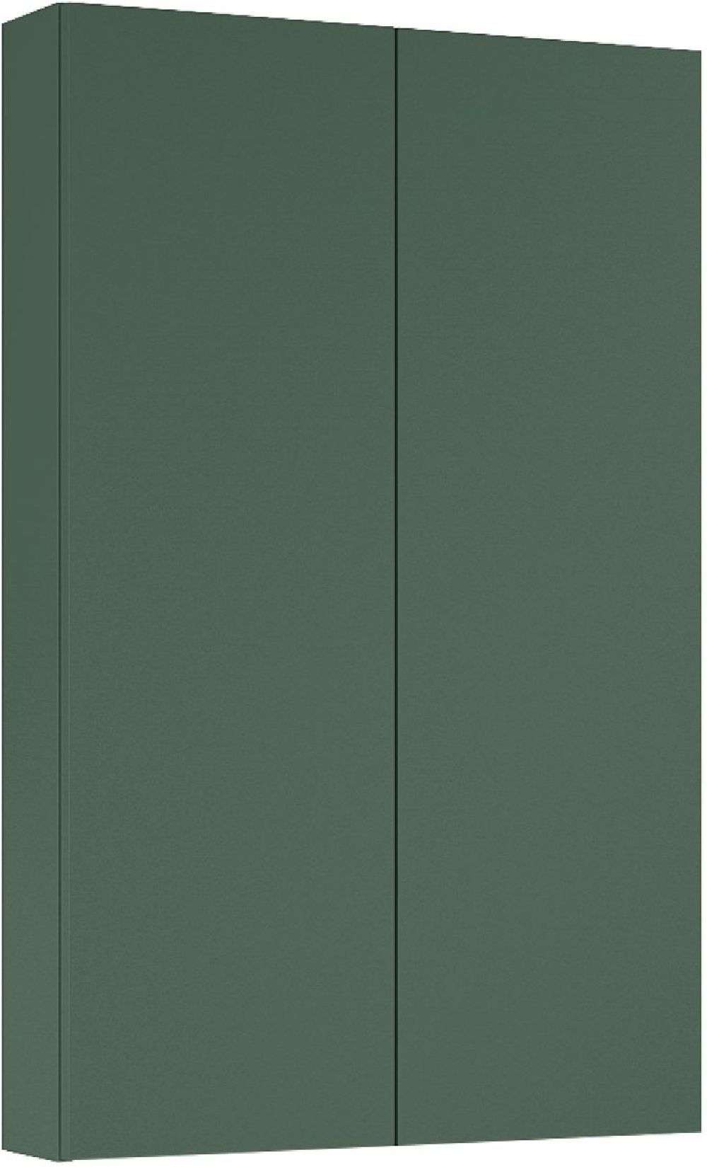 Elita For All dulap 50x12.6x80 cm laterala pe perete verde RE140500067010