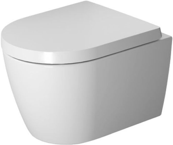 Duravit ME by Starck vas wc agăţat fără margine alb mat 253009AC00