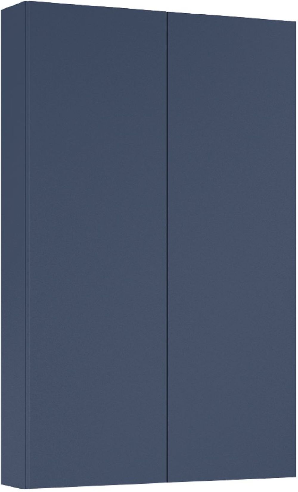 Elita For All dulap 50x12.6x80 cm laterala pe perete albastru RE140500067030