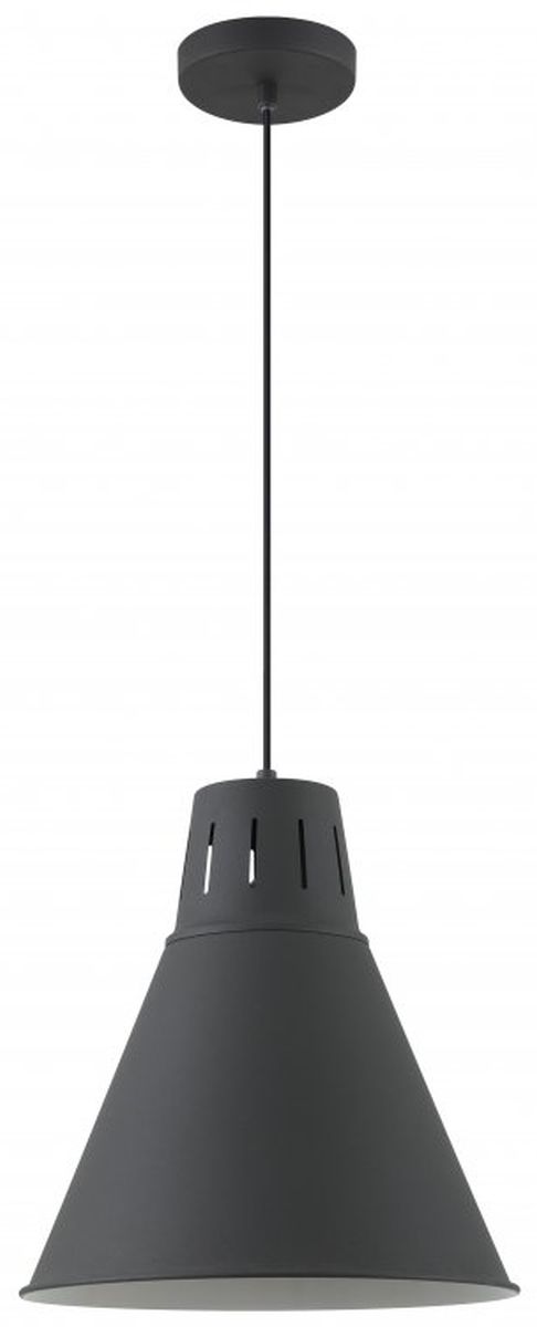 GTV Gianni lampă suspendată 1x40 W negru OS-GIAN-L-E27-10-DEC