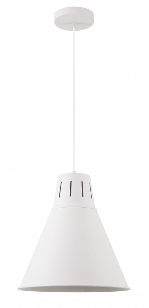 GTV Gianni lampă suspendată 1x40 W alb OS-GIAN-L-E27-00-DEC