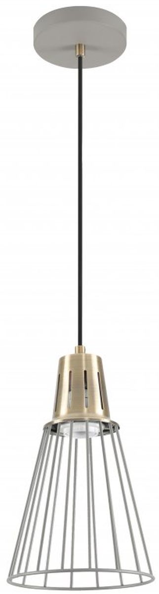 GTV Kaliope lampă suspendată 1x40 W auriu-gri/frasin OS-KAL-E27-16-DEC