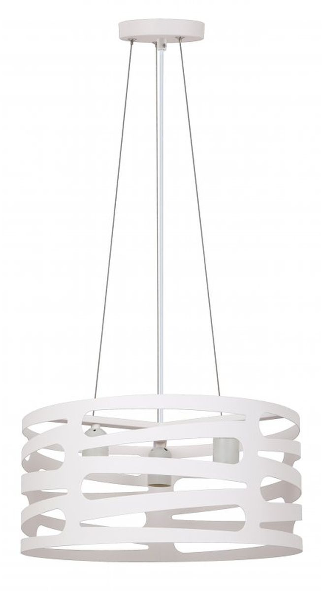 GTV Marisa lampă suspendată 1x40 W alb OS-MAR-E27-00-DEC