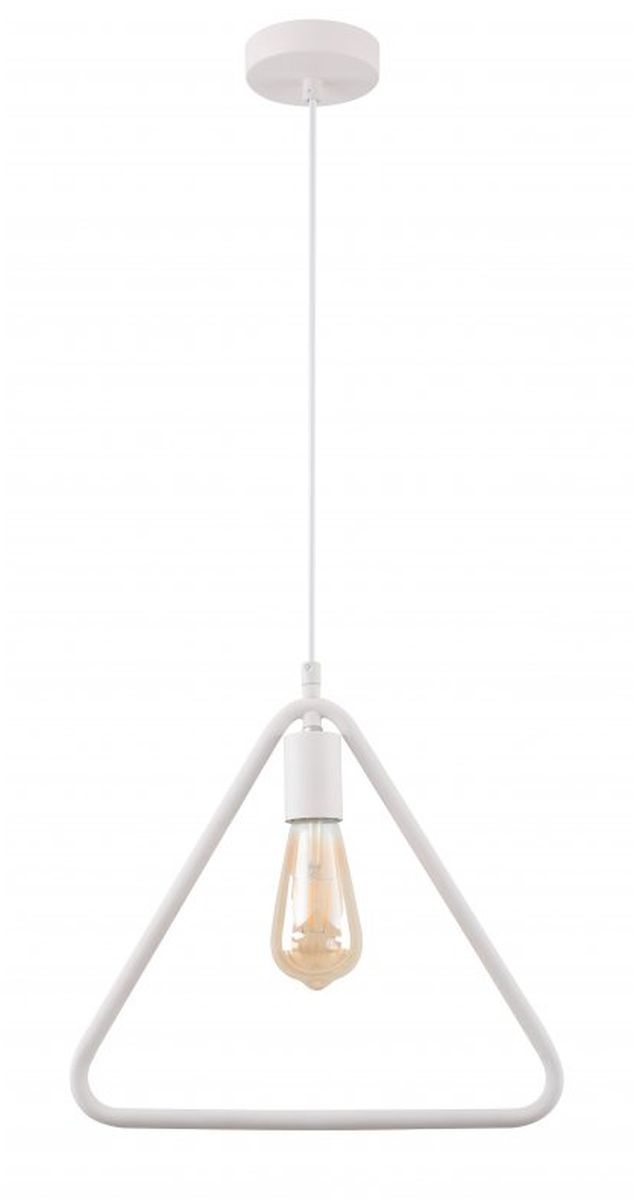 GTV Gija lampă suspendată 1x40 W alb OS-GI-E27-00-DEC