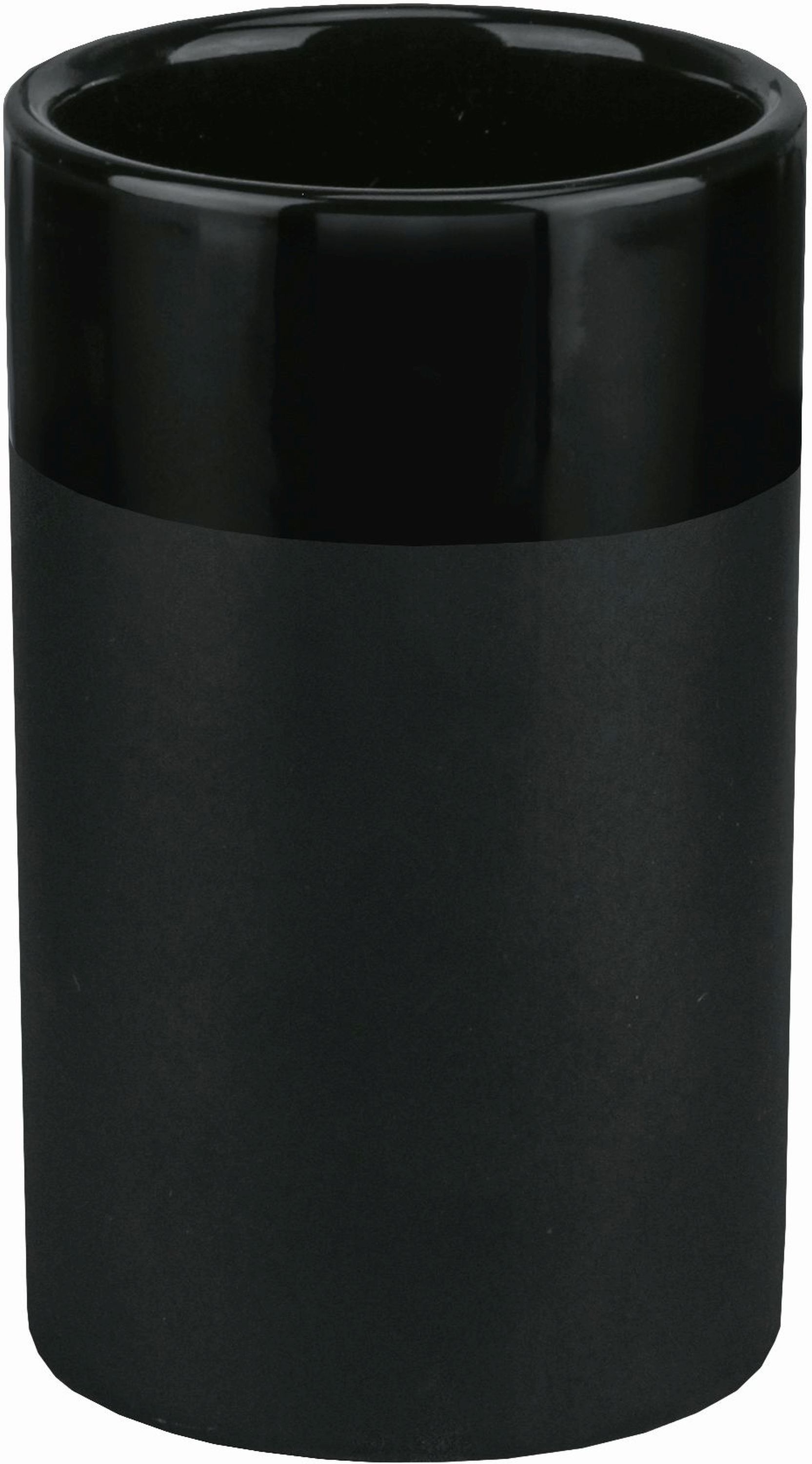 Kleine Wolke Deep pahar pentru periuta de dinti negru 8681926852