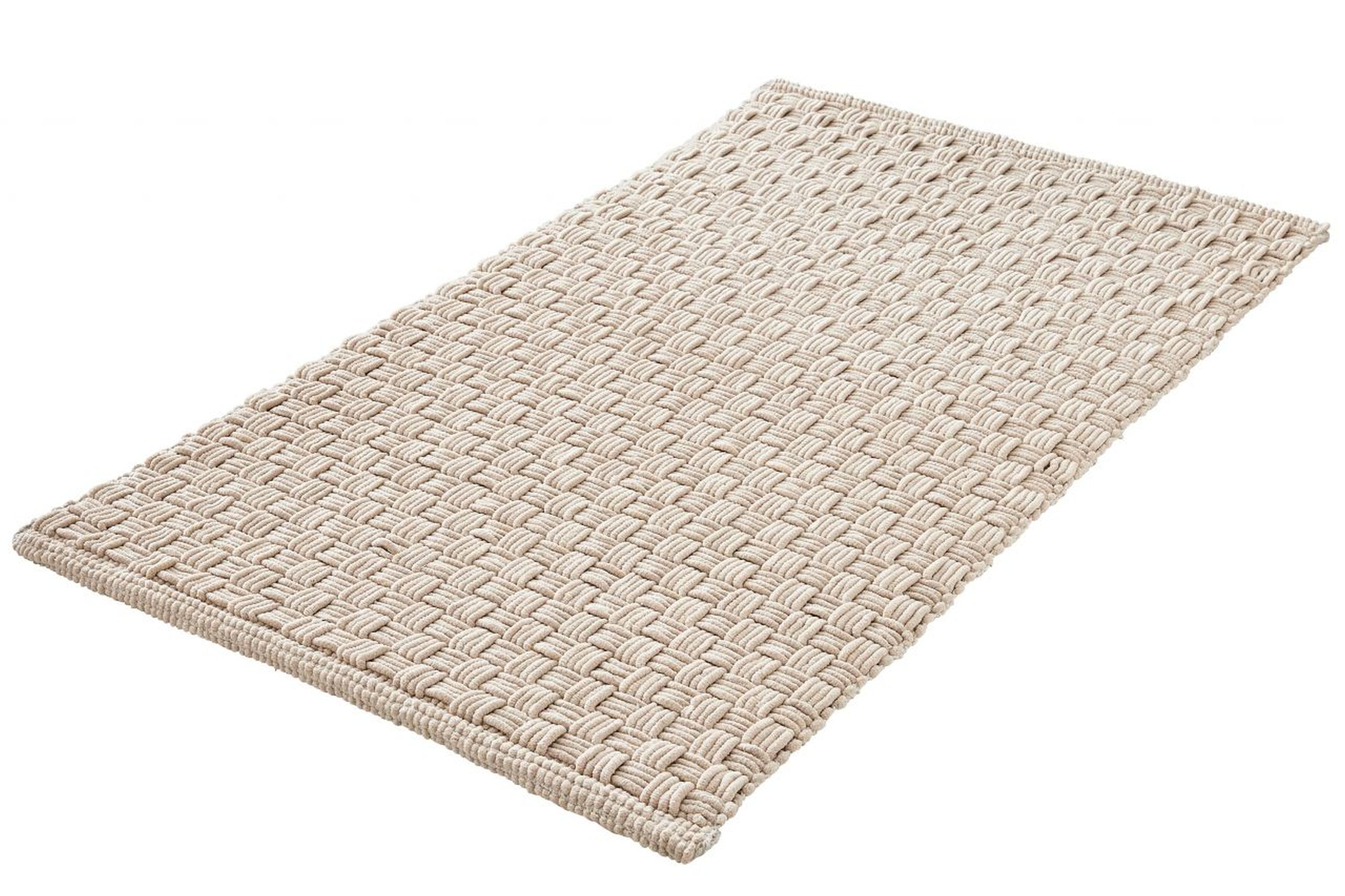 Kleine Wolke Matino covor de baie 120x70 cm dreptunghiular bej 9193289225