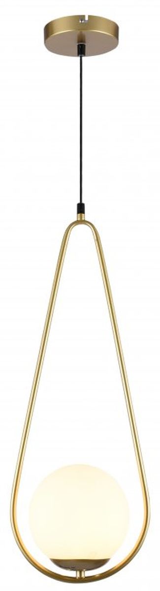 GTV Ciklop lampă suspendată 1x40 W auriu OS-CIKLOP-40-DEC