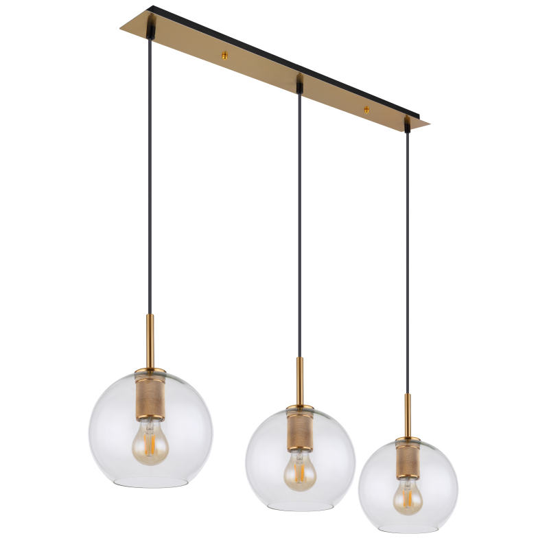 Globo Lighting Adara lampă suspendată 3x60 W alamă 15462H2