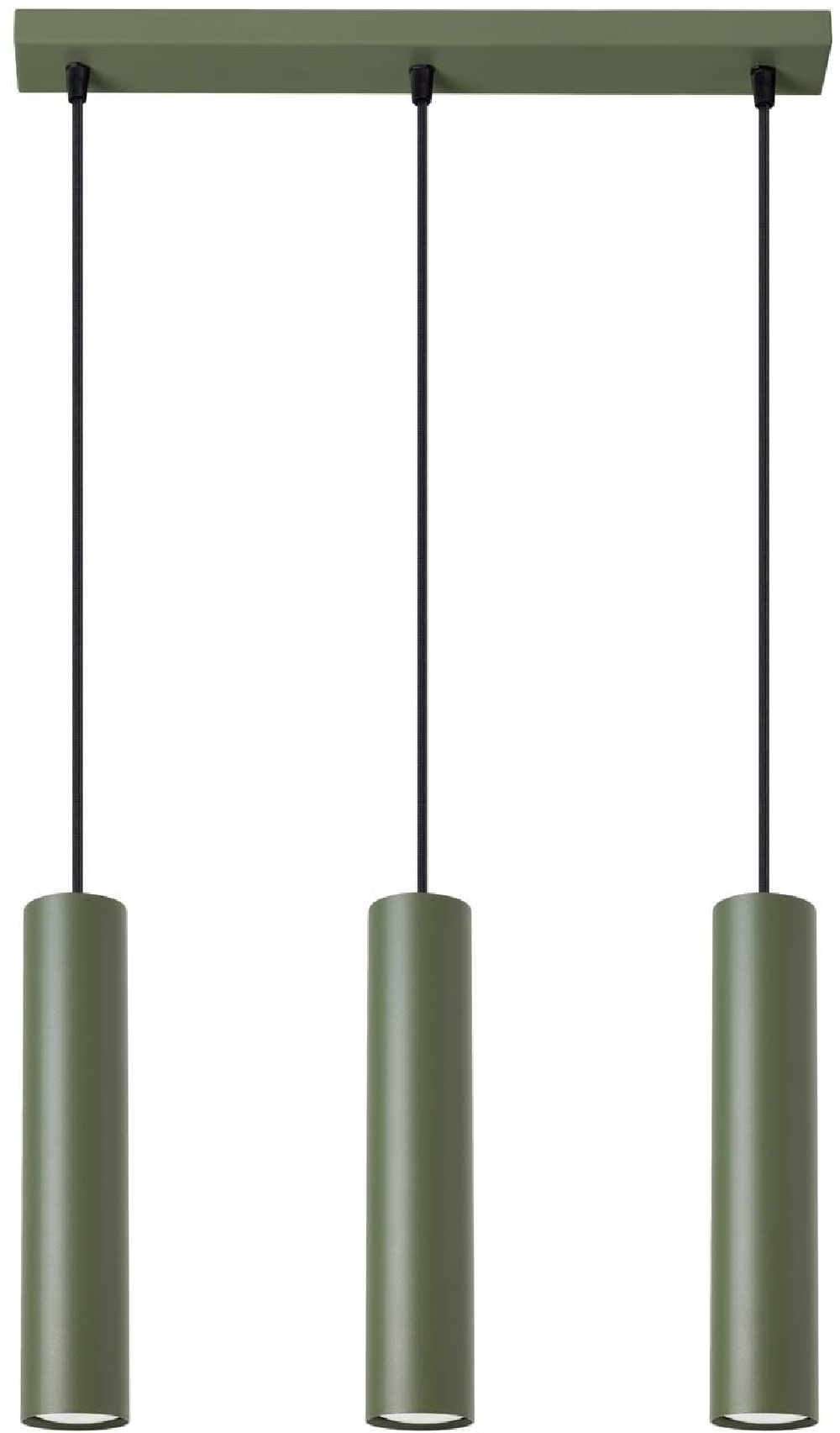 Sollux Lighting Lagos lampă suspendată 3x10 W verde SL.1486