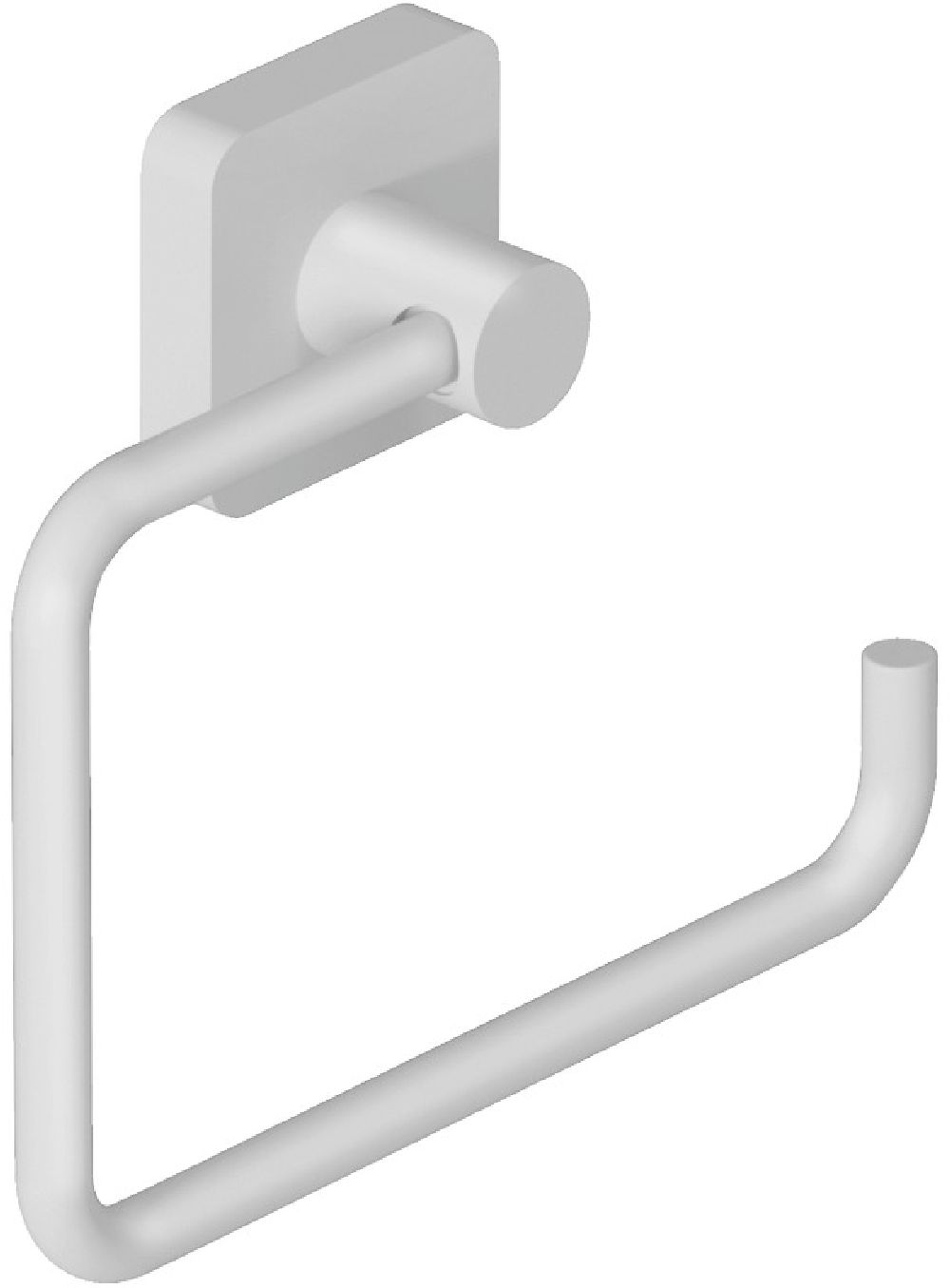 Kludi Vela S suport pentru hârtie igienică alb 2598253