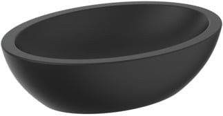 Ideal Standard Strada lavoar 60x42 cm oval de blat negru K0784V3