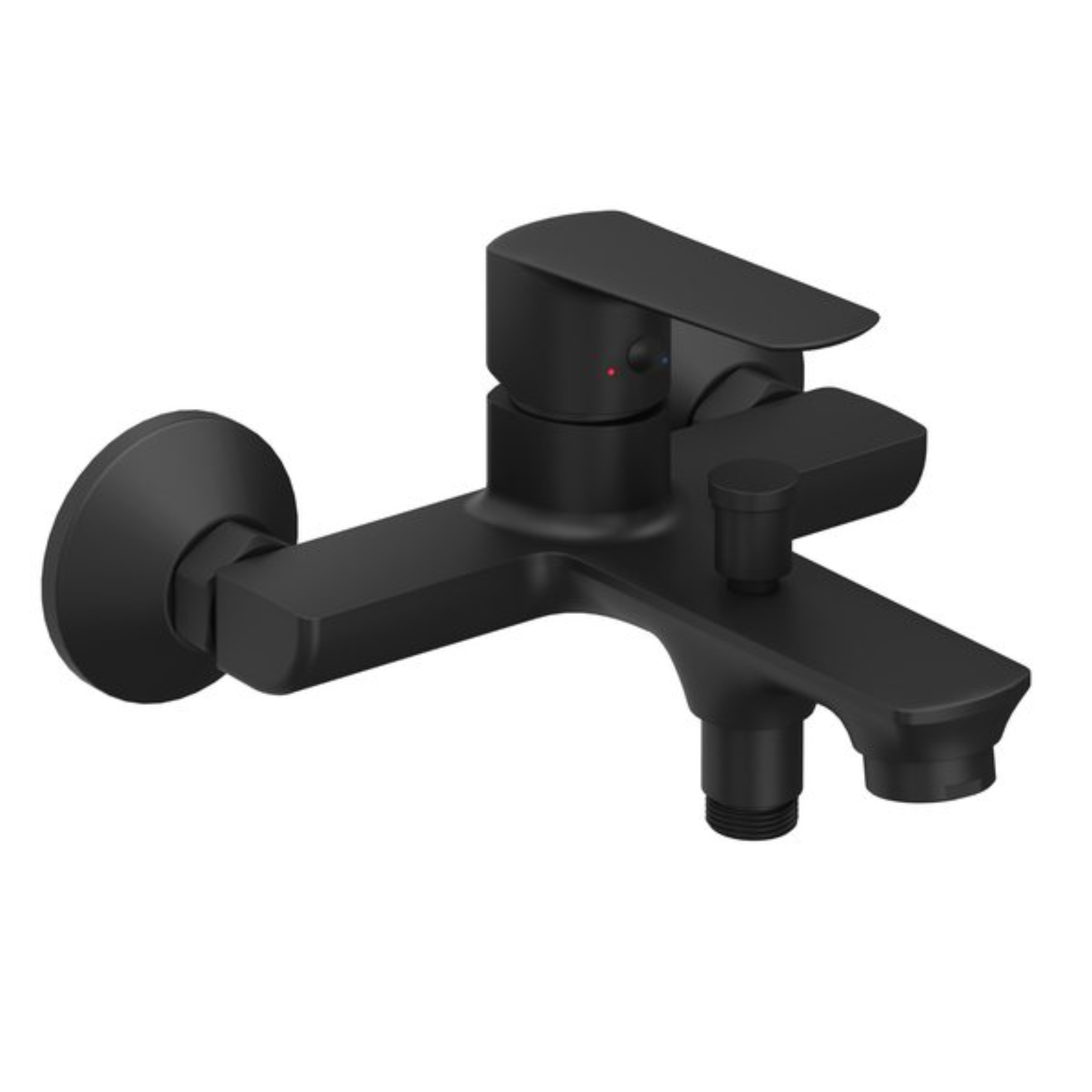 Ravak Life baterie cadă-duș perete negru X070479