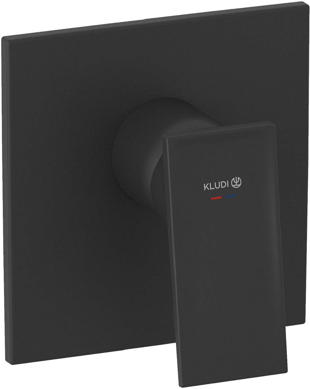 Kludi Decus baterie de duș ascuns negru 547553975