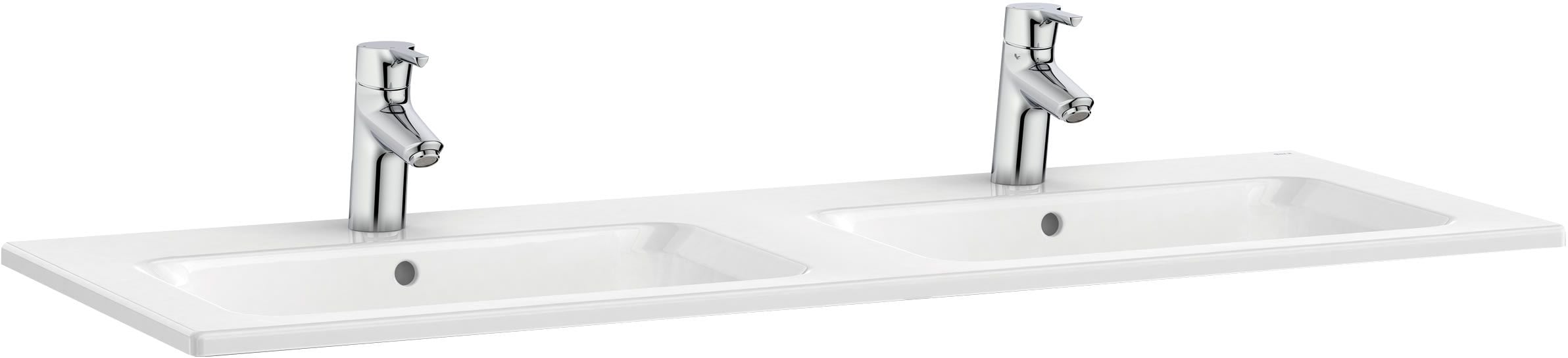 Roca Gap lavoar 120x46 cm dreptunghiular mobilier alb luciu A3279A0000