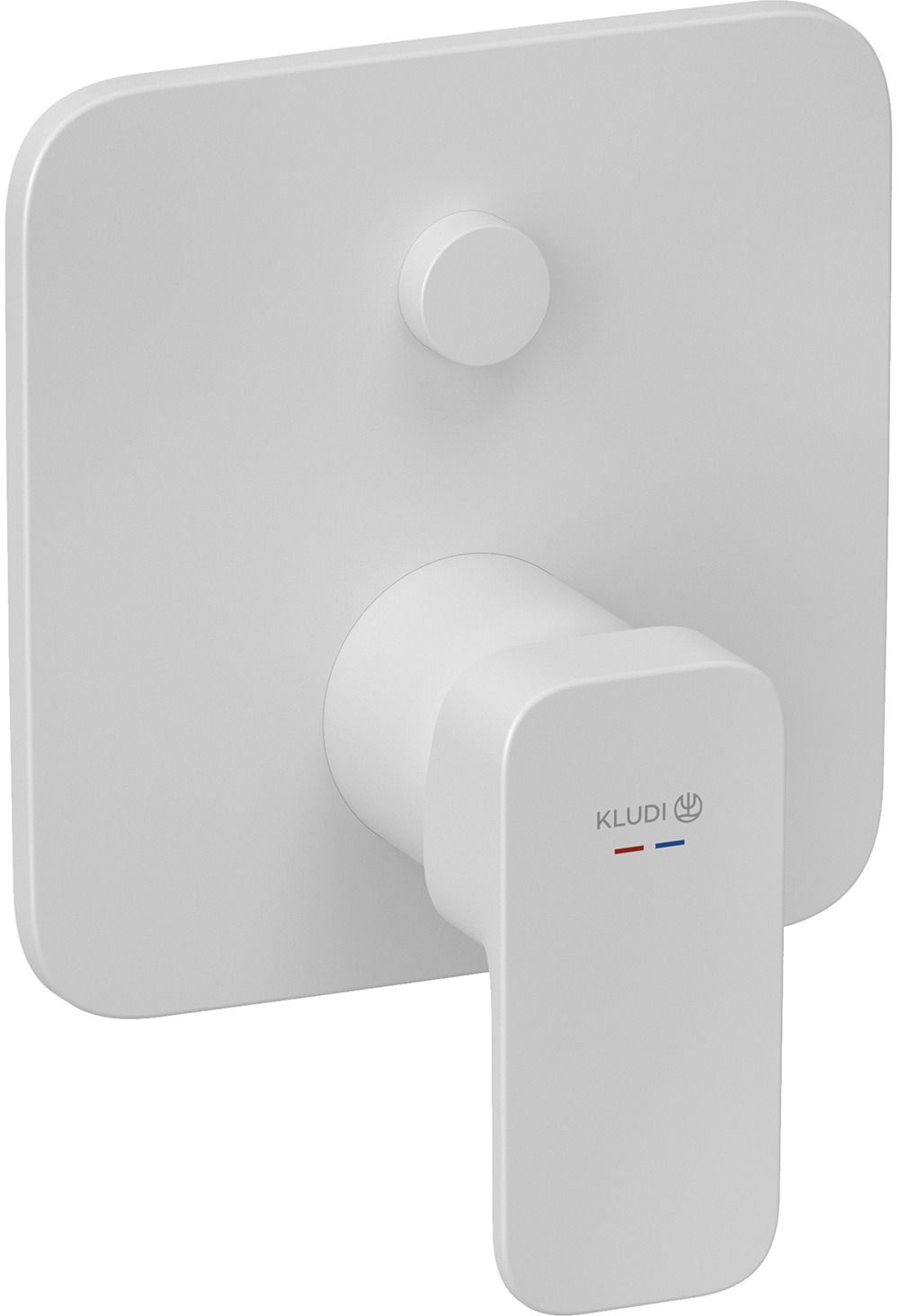 Kludi Renon baterie cadă-duș ascuns alb 427595375