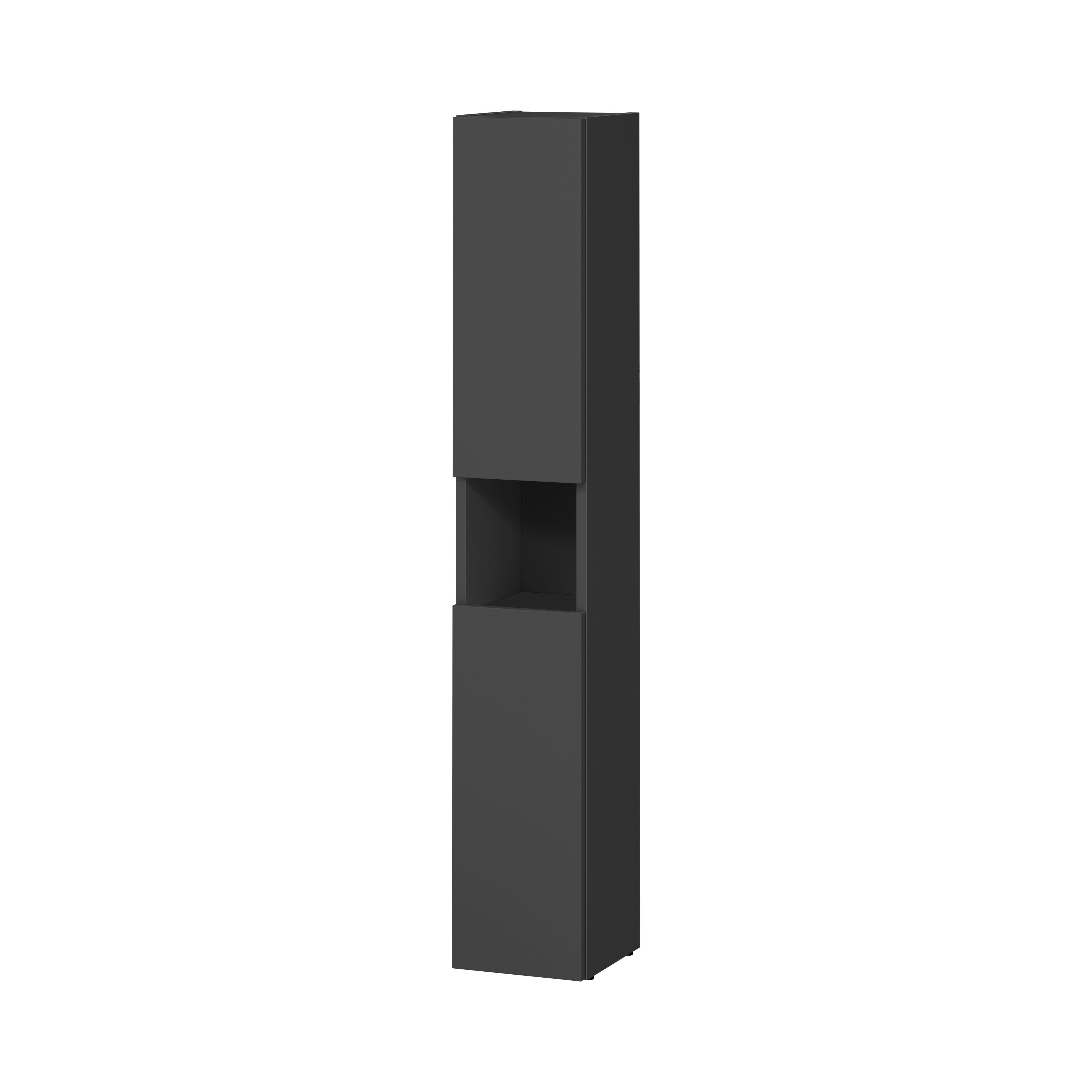 Cersanit Larga dulap 20x22.2x120.5 cm laterala pe picioare antracit S164-039