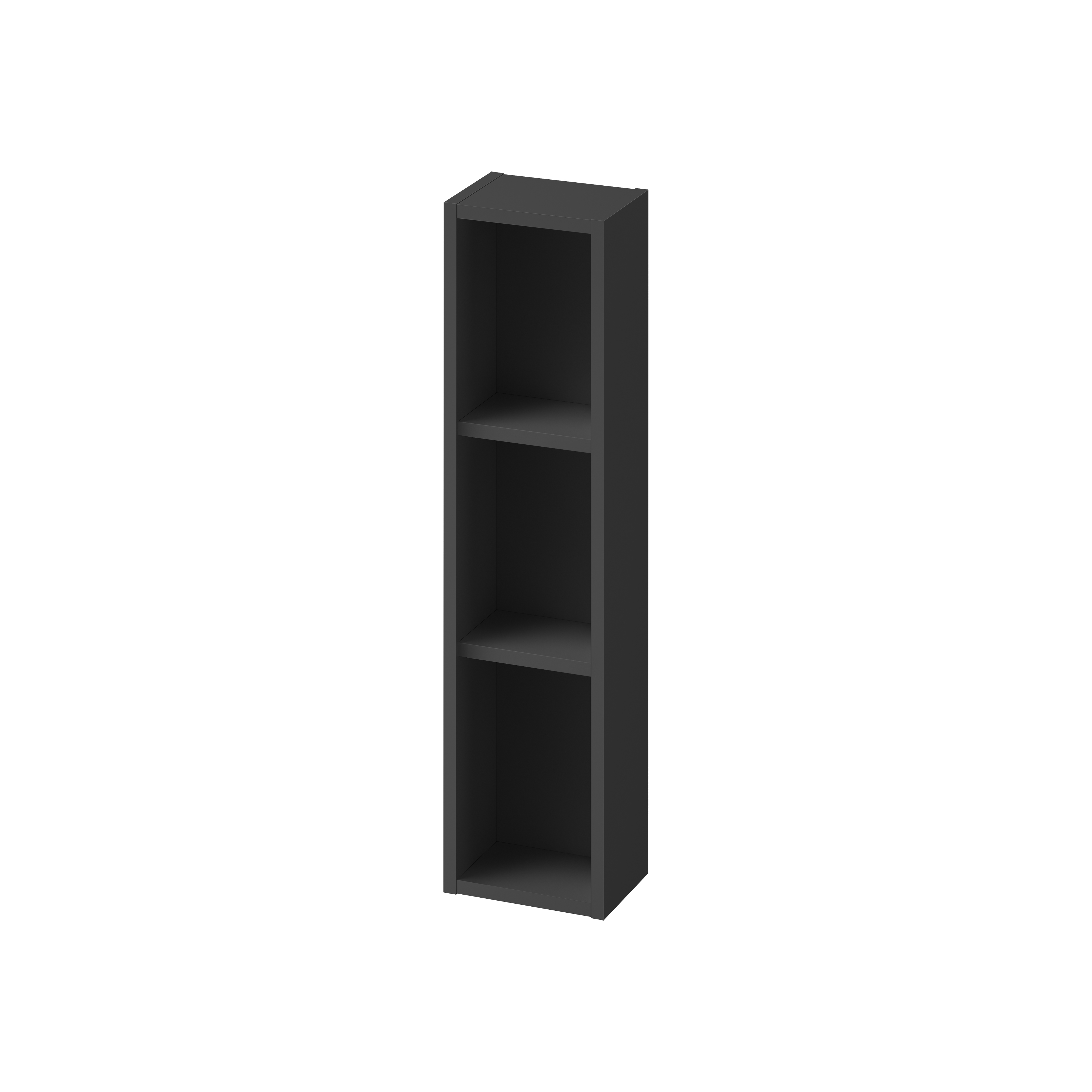 Cersanit Larga dulap 20x14x80 cm laterala pe perete antracit S164-042