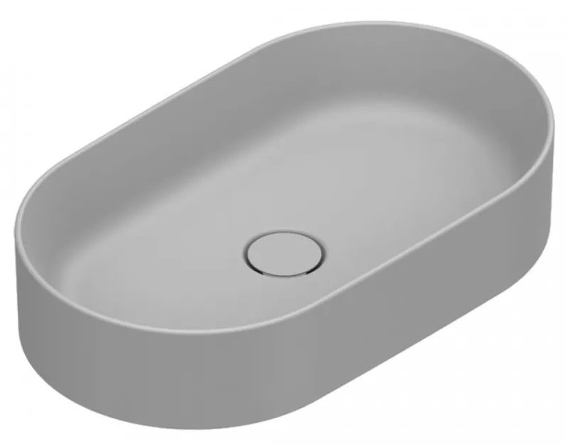 Catalano Zero lavoar 60x35 cm oval de blat gri/piatră 0122600023