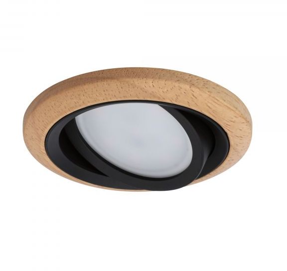 Paulmann Lanati lampă încorporată 1x6 W negru 92238