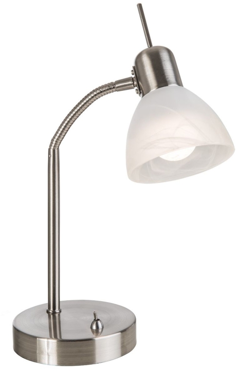 Globo Lighting Daytona veioză 1x5 W alb-nichel 518901016X