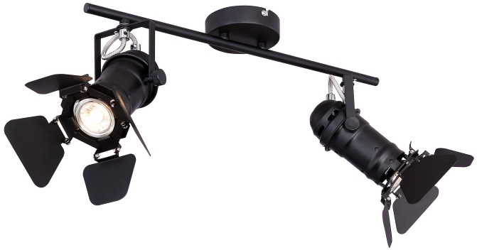 Globo Lighting Egon lampă de perete 2x50 W negru 54650-2B