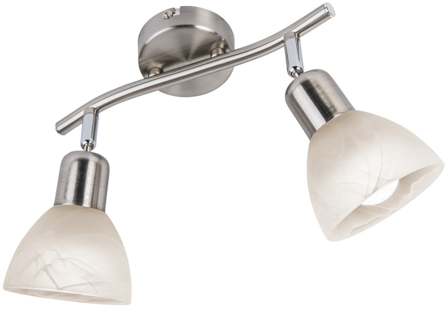 Globo Lighting Daytona lampă de perete 2x5 W alb-nichel 818902016X
