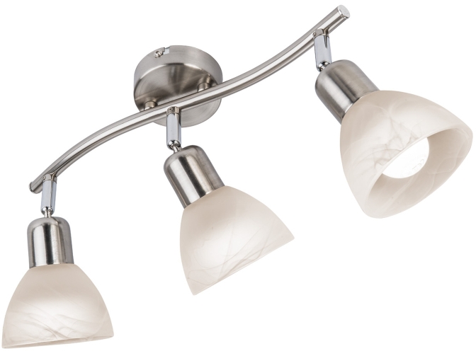 Globo Lighting Daytona lampă de perete 3x5 W alb-nichel 818903016X