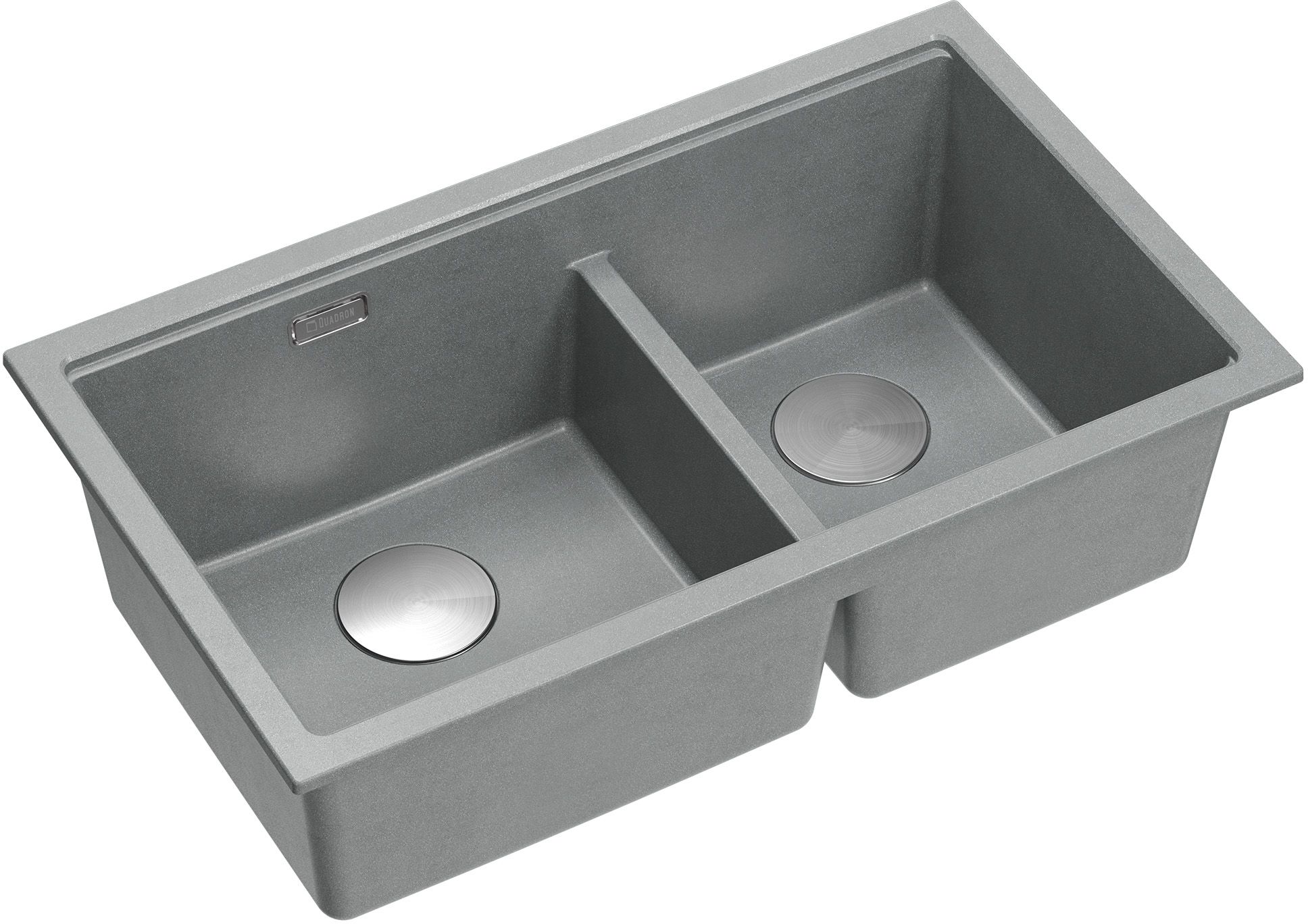 Quadron Logan chiuveta graniteq 76x45 cm gri/grafit/onix HQL7645U5_BS_U
