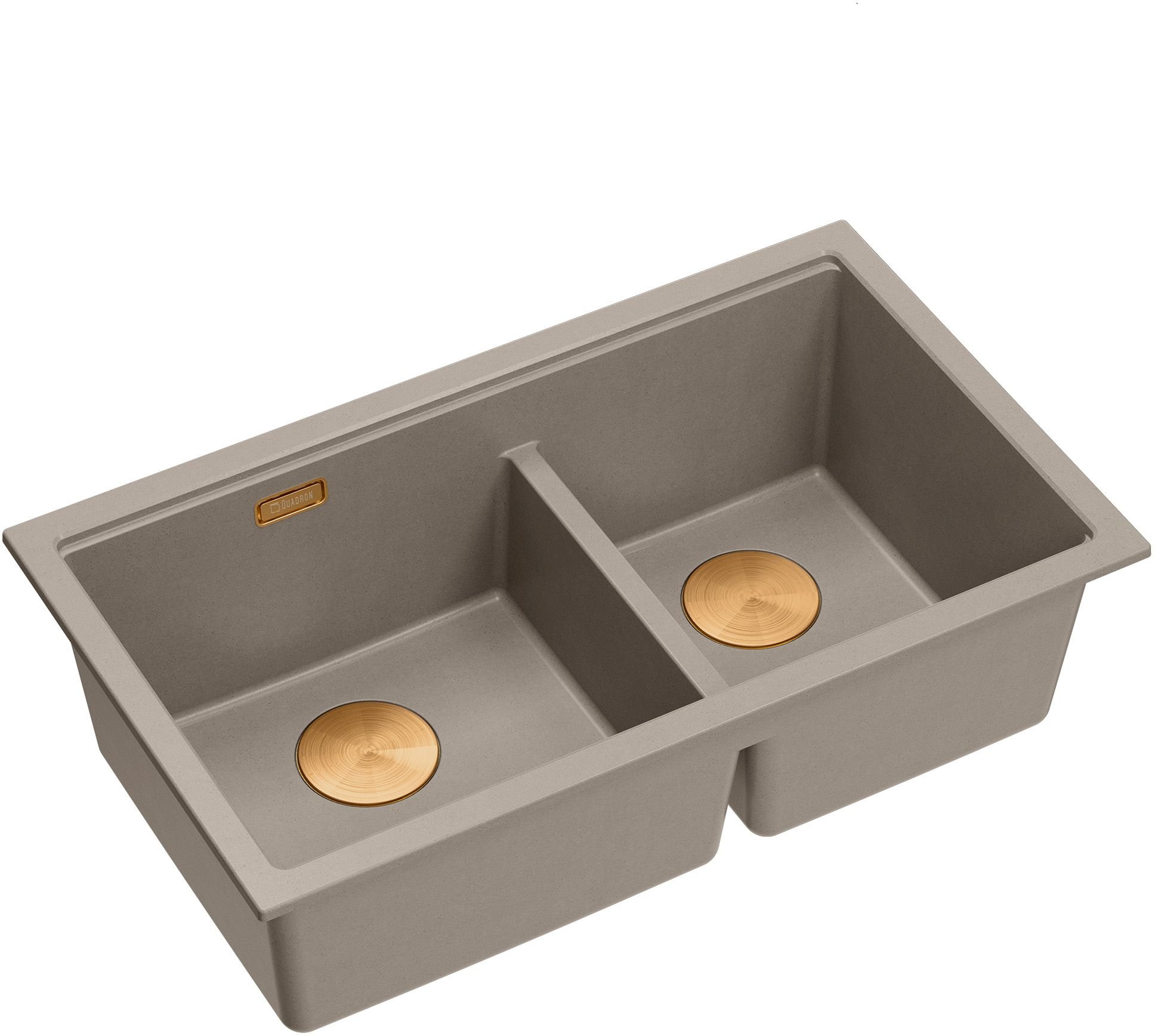 Quadron Logan chiuveta graniteq 76x45 cm bej HQL7645U4_PVDC1_U