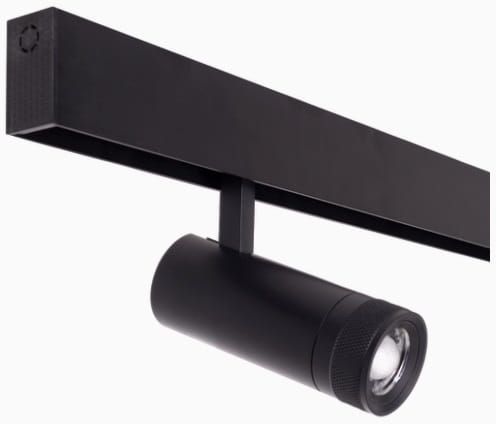 MaxLight Magnetic lampa magnetică 1x12 W negru M0013D