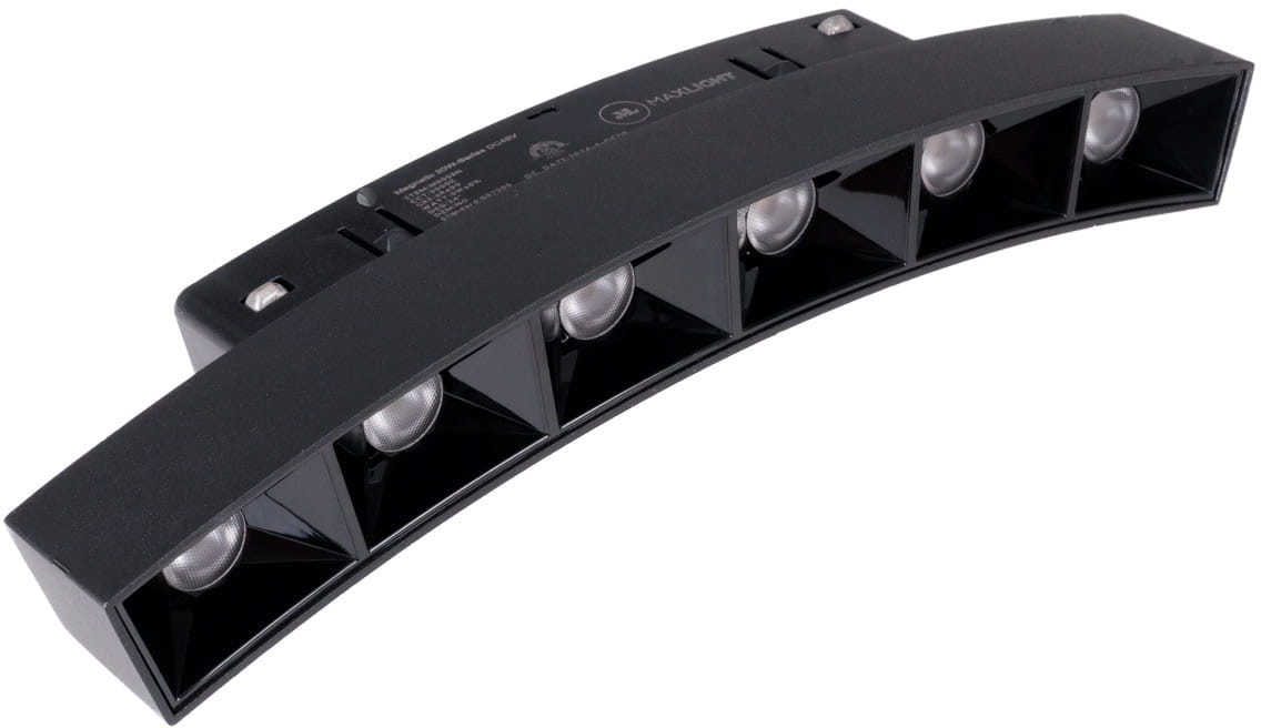 MaxLight Magnetic lampa magnetică 1x6 W negru M0039N