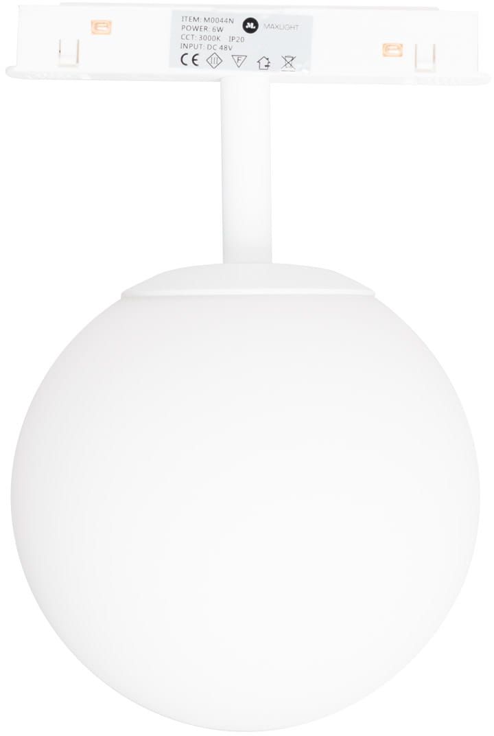 MaxLight Magnetic lampa magnetică 1x6 W alb M0044N