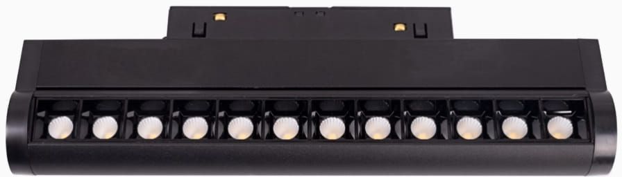 MaxLight Magnetic lampa magnetică 1x12 W negru M0019D