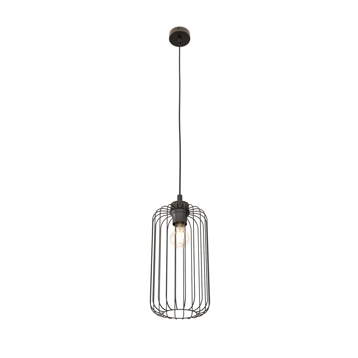 Emibig Vander lampă suspendată 1x15 W negru 1365/1