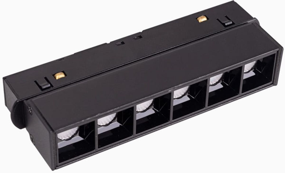 MaxLight Magnetic lampa magnetică 1x6 W negru M0003N