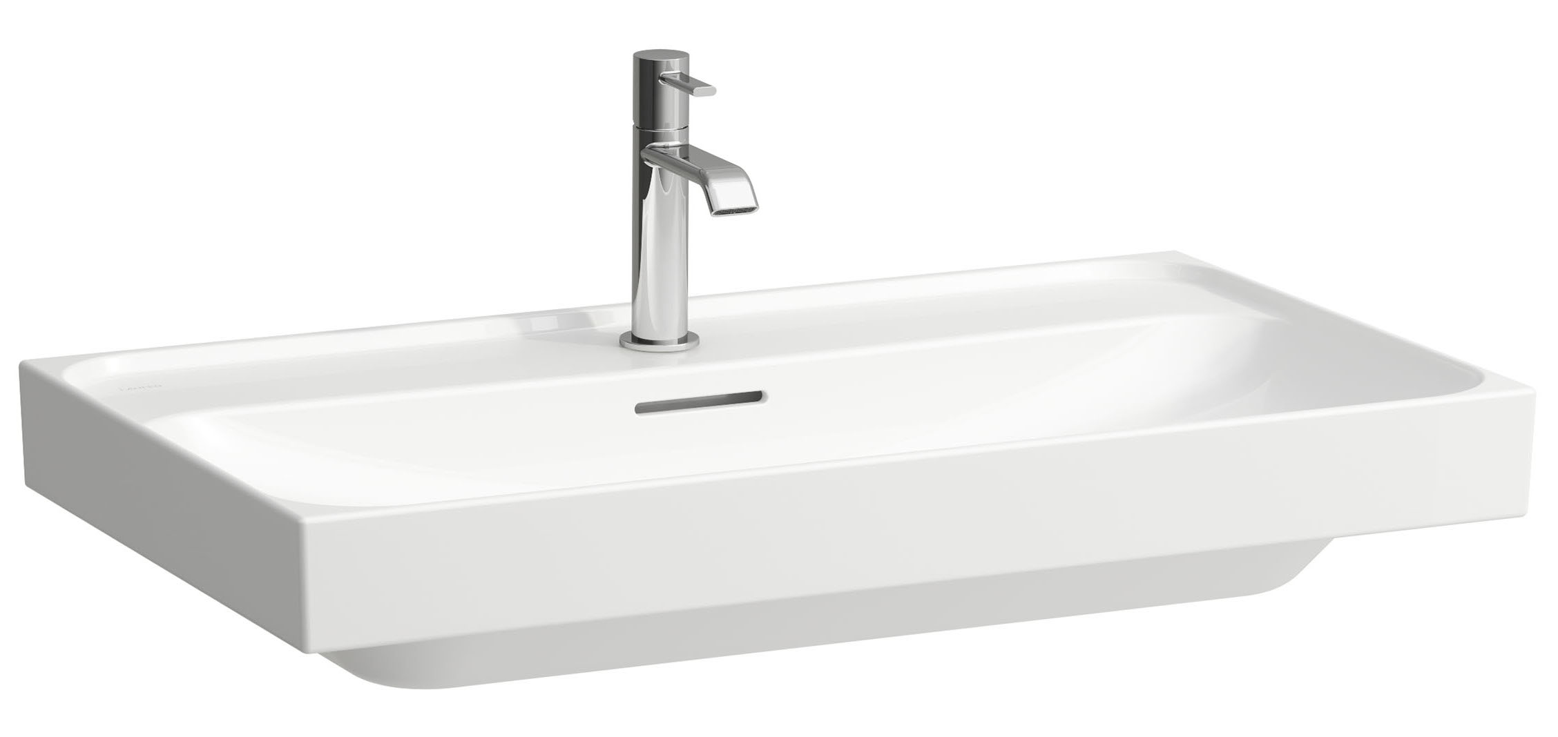 Laufen Meda lavoar 80x46 cm dreptunghiular clasică-mobilier alb mat H8101177571041