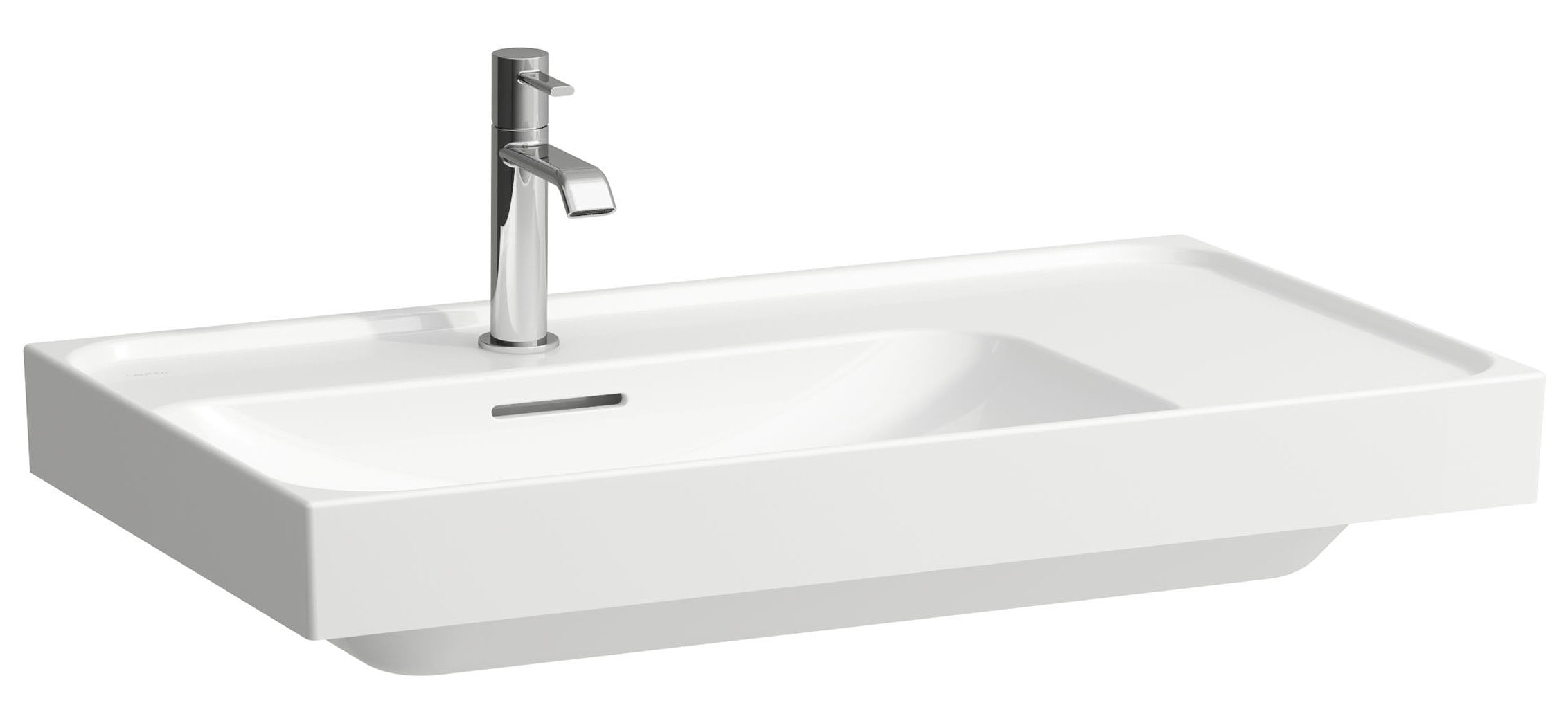 Laufen Meda lavoar 80x46 cm dreptunghiular clasică-mobilier alb mat H8171167571041