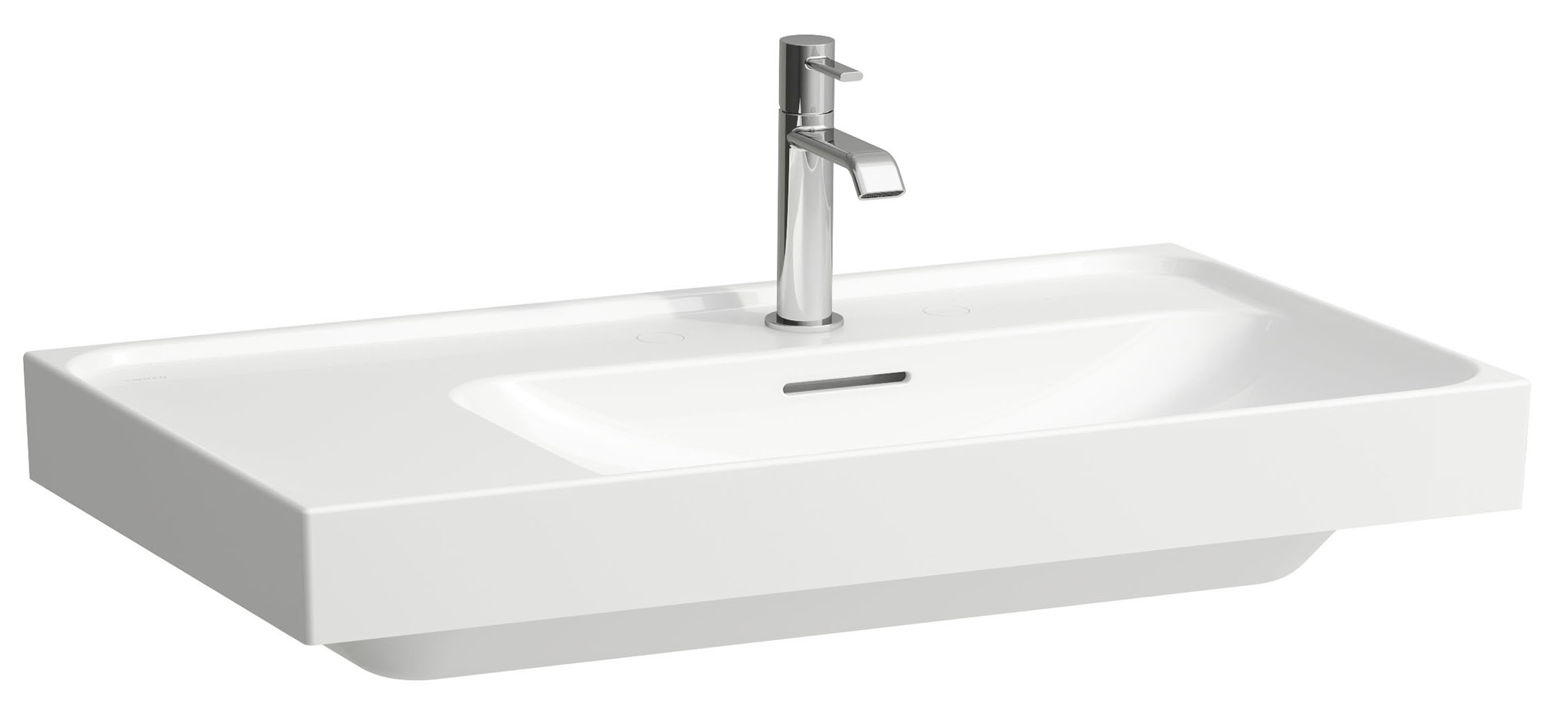 Laufen Meda lavoar 80x46 cm dreptunghiular clasică-mobilier alb mat H8171157571041
