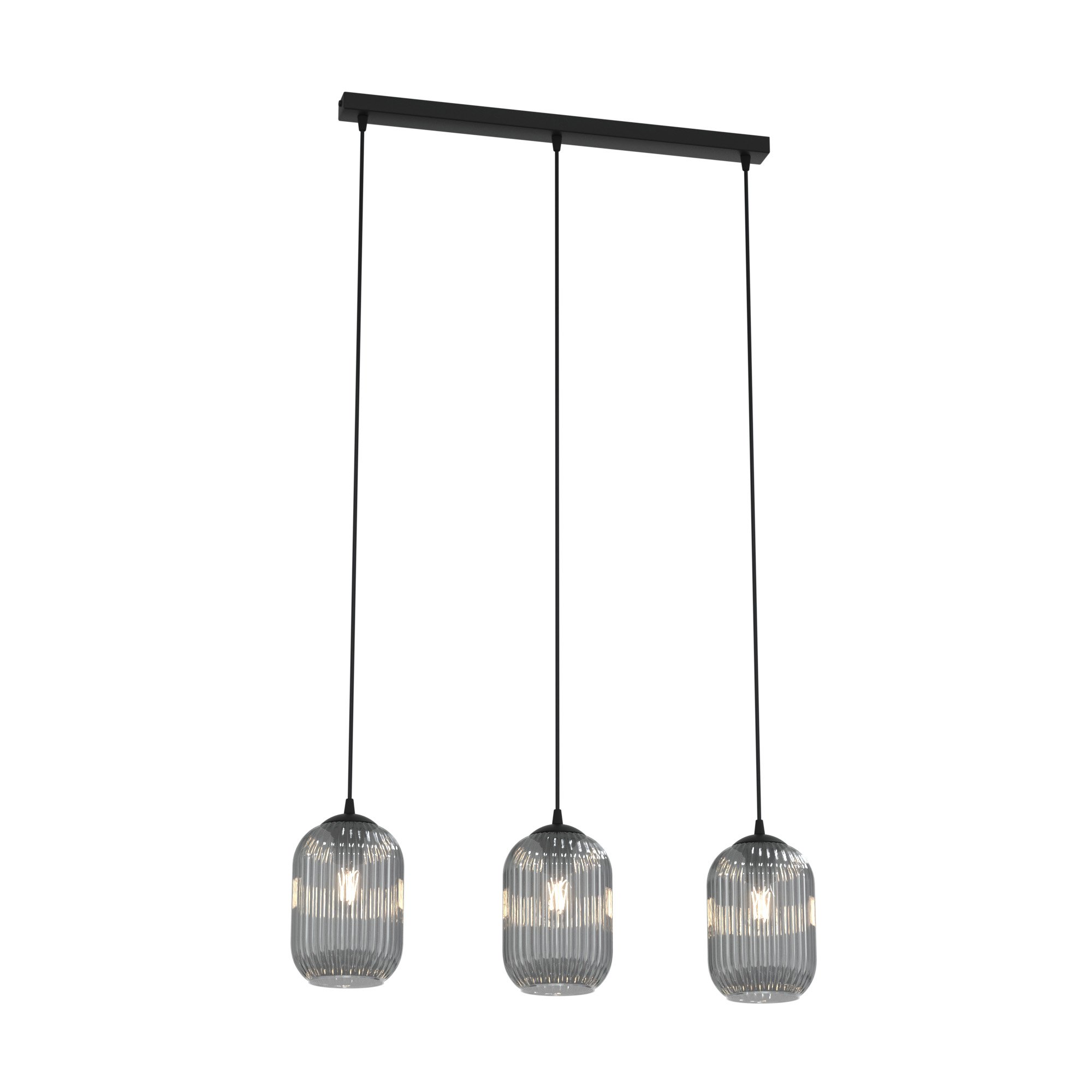 Emibig Verdi lampă suspendată 3x15 W negru-grafit 1434/3