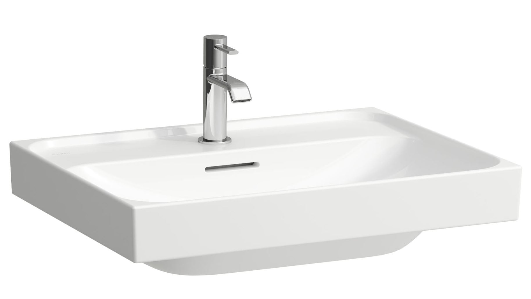 Laufen Meda lavoar 60x46 cm dreptunghiular clasică-mobilier alb mat H8101137571091