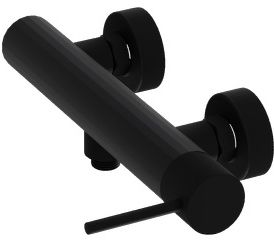 LaVita Orion baterie de duș perete negru 5900378341529