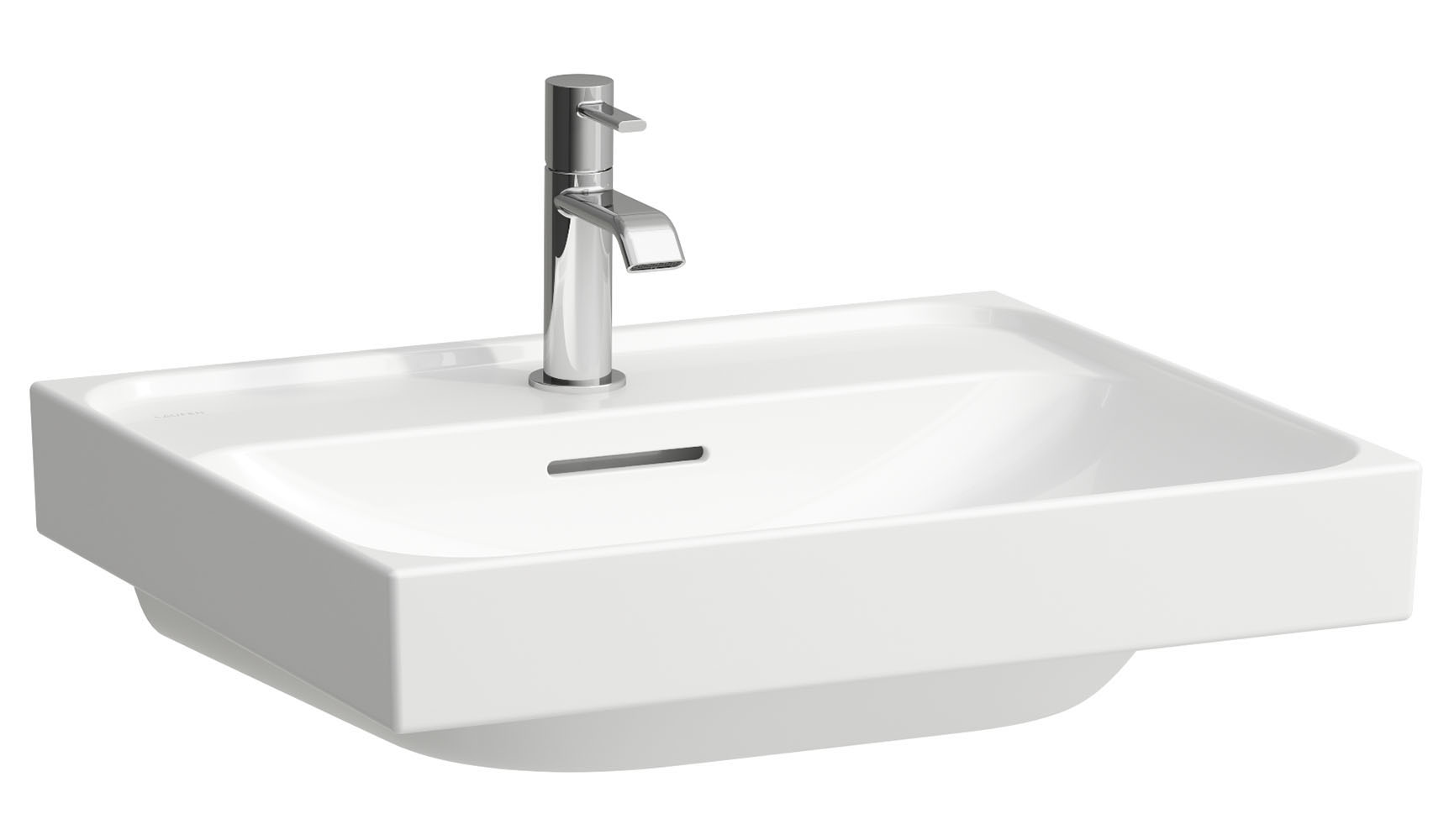 Laufen Meda lavoar 55x46 cm dreptunghiular clasică-mobilier alb mat H8101127571041