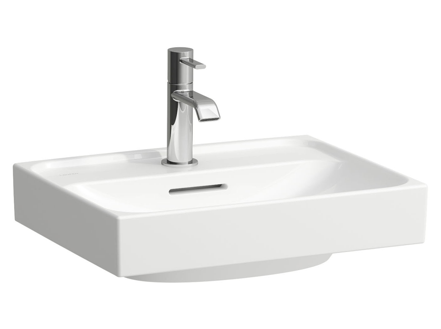 Laufen Meda lavoar 45x35 cm dreptunghiular clasică-mobilier alb H8151117571091